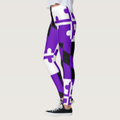 Paarse Leggings van de vlag van Maryland (Links)