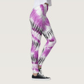 Paarse leggings voor het schilderen van lila dijen (Rechts)