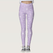 Paarse Leggings voor pinwielen (Voorkant)