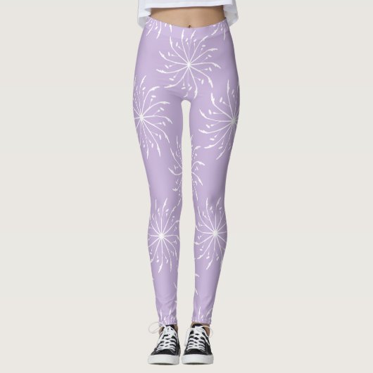Paarse Leggings voor pinwielen (Voorkant)