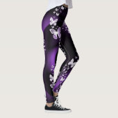 Paarse Leggings voor vlinderzwijn (Rechts)