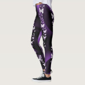 Paarse Leggings voor vlinderzwijn (Links)