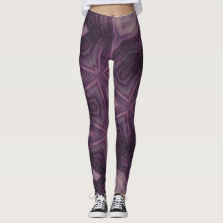 Paarse Leggings Yoga Pants