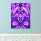 Paarse Lelie Droom Canvas Afdruk (Insitu (Houten vloer))