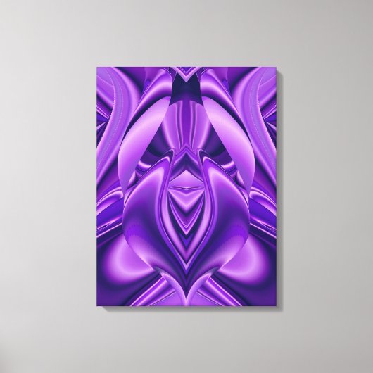 Paarse Lelie Droom Canvas Afdruk (Voorkant)