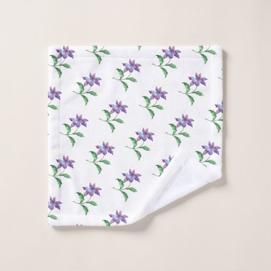 PAARSE LENTE BREAK BADKAMER HANDDOEK SET (Wasdoekje)