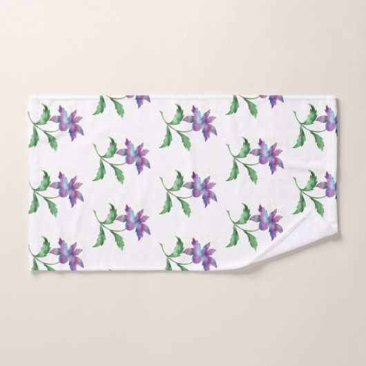 PAARSE LENTE BREAK BADKAMER HANDDOEK SET (Handdoek)