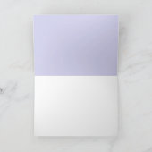 Paarse lente wilde bloemen Noteer Kaart (Binnen)