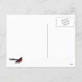 Paarse Lenten Roos Sneller Feestdagenkaart (Achterkant)