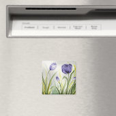 Paarse lentetelers magneet (Insitu (Vaatwasser))