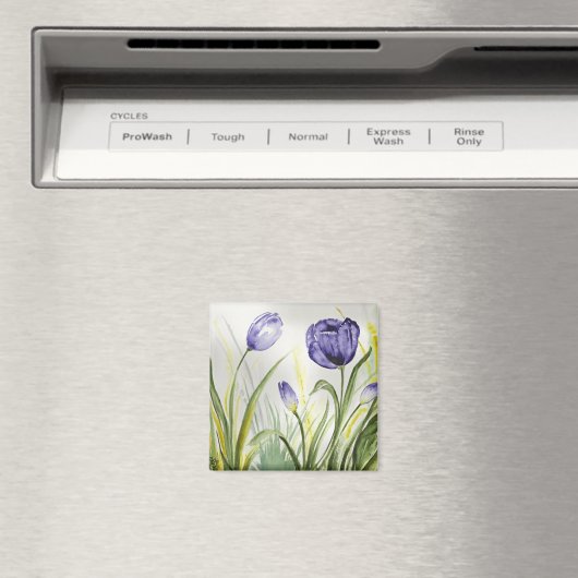 Paarse lentetelers magneet (Insitu (Vaatwasser))