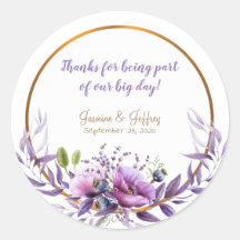 Paarse lentetransport bloemen