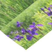 Paarse lentevloerpatroontroletunner korte tafelloper (Hoek)