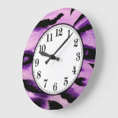 Paarse leopard grote klok (Hoek)