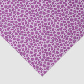 Paarse leopard-huidafdrukkapier tissuepapier (Detail)