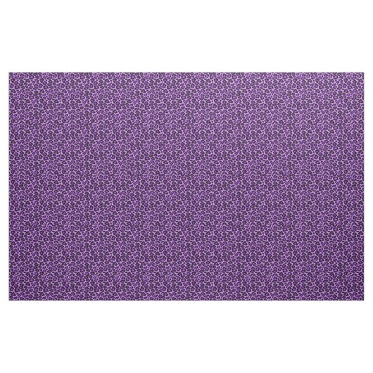 Paarse leopard Pattern Stof (Fat Quarter)