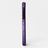 Paarse leren iPhone 5 hoes (Achterkant/links)