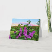 Paarse leugenaars: "Heb een geweldige dag" Kaart (Voorkant)