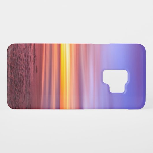 Paarse leugens over Zee Case-Mate Samsung Galaxy Hoesje (Achterkant (horizontaal))