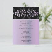 Paarse LEVERING VAN DE LEG-GRENS Kaart (Staand voorkant)