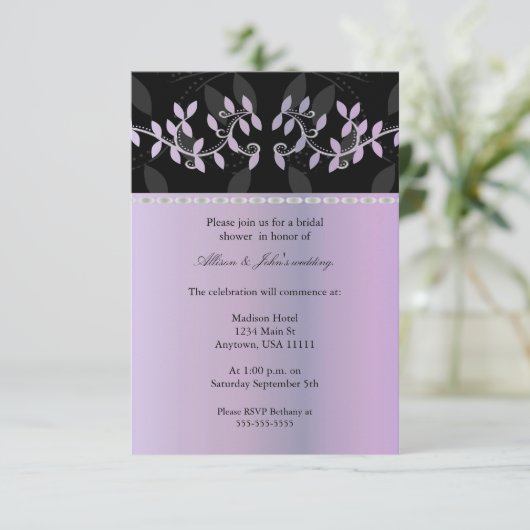 Paarse LEVERING VAN DE LEG-GRENS Kaart (Staand voorkant)