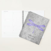 Paarse libel Damask Planner (Display)