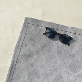 Paarse libel Damask Strandlaken (In situ)