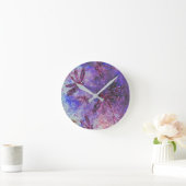 Paarse libel waas ronde klok (Huis)