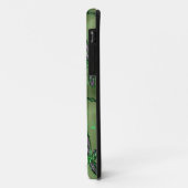 Paarse libellen op zacht groen Case-Mate iPhone case (Achterkant/links)