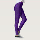 Paarse licht getinte vogel vrouwen Leggings (Rechts)