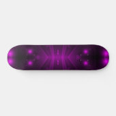 paarse licht sterren skateboard (Horizontaal)