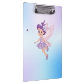 "Paarse & Lichtblauwe Klembord" Klembord (Rechts)