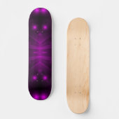 paarse lichtsterren skateboard (Voorkant)