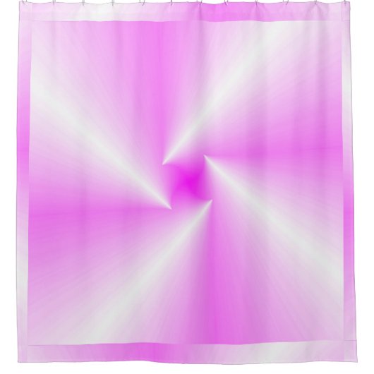 Paarse lichtstralen douchegordijn (Voorkant)