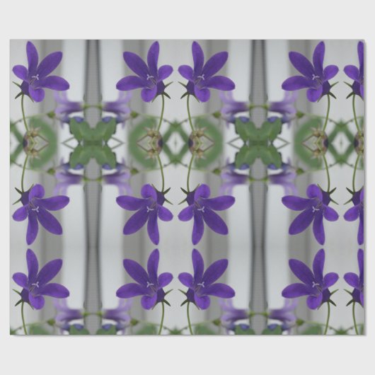 Paarse liefde cadeaupapier (Vlak)