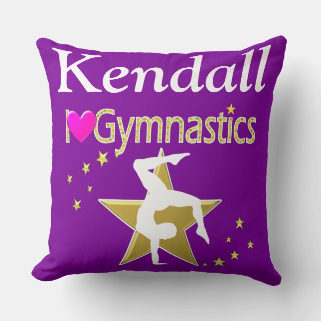 PAARSE LIEFDE GYMNASTIEKKUSSEN KUSSEN (Voorkant)