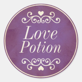 paarse liefdesdrankje sticker