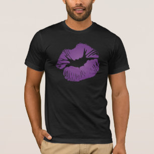 Paarse liften t-shirt
