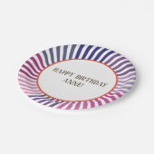 Paarse lijnen, Hippie, Douane, Document Borden Papieren Bordje (Gekanteld)