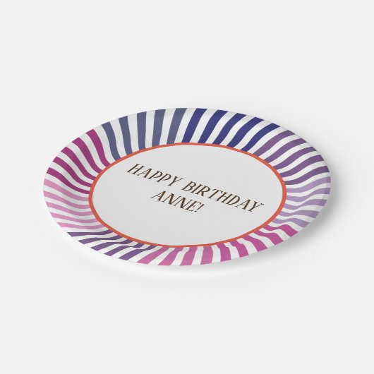 Paarse lijnen, Hippie, Douane, Document Borden Papieren Bordje (Gekanteld)