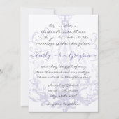 Paarse Lila  Antiek handelaarster I Kaart (Voorkant)