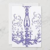 Paarse Lila  Antiek handelaarster I Kaart (Achterkant)