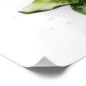 Paarse Lila Bloemen Art Print Poster (Hoek)