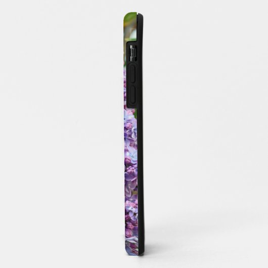 Paarse lila bloemen Case-Mate iPhone case (Achterkant/links)