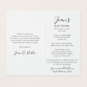 Paarse Lila bloemen Waterverf Begrafenisgebed Visitekaartje (Binnenkant ongevouwen)