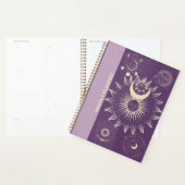 PAARSE/LILA BOHO-ONTWERP WEEKLY PLANNER (Display)