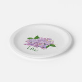 Paarse lila botanische waterverf Papier Bord (Gekanteld)