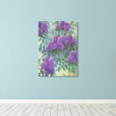 Paarse Lila door Cargill, 1937 Canvas Afdruk (Insitu (Houten vloer))