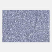 Paarse Lila Glitter Eenhoorn Sparkle Inpakpapier Vel (Voorkant)