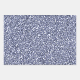 Paarse Lila Glitter Eenhoorn Sparkle Inpakpapier Vel
